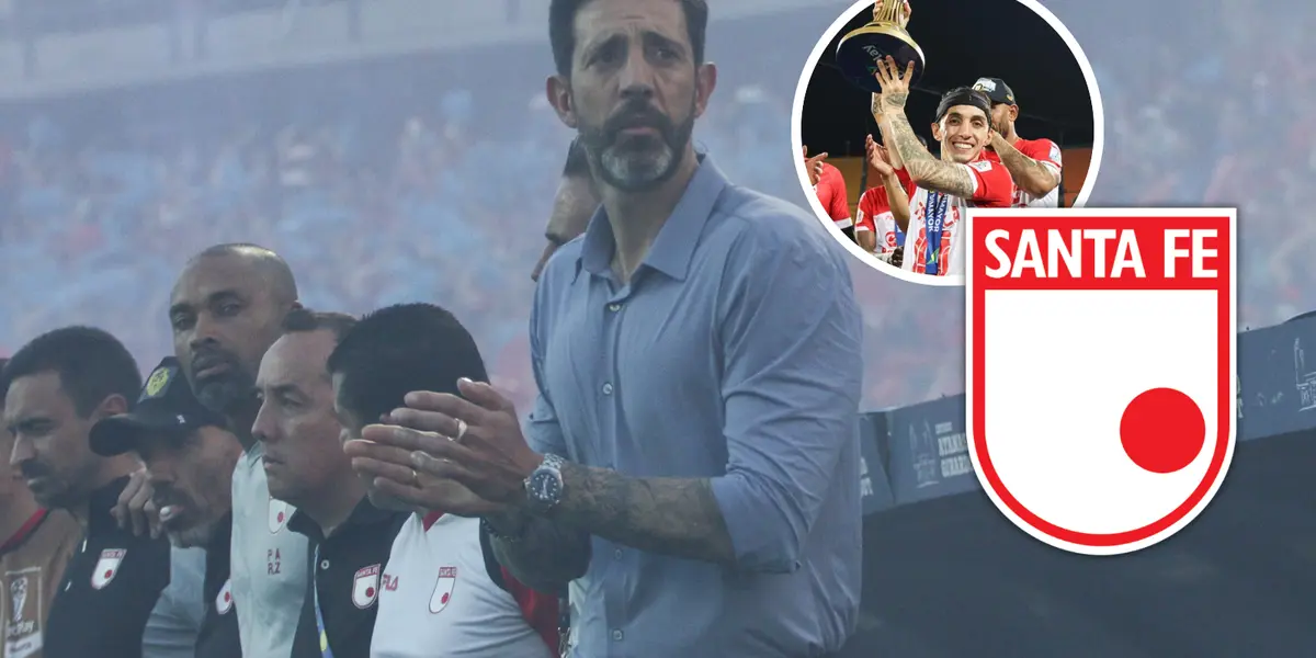 Independiente Santa Fe conquista la Liga Betplay pese a todos los incidentes que tuvo en el camino Foto: Santa Fe, Escudoteca