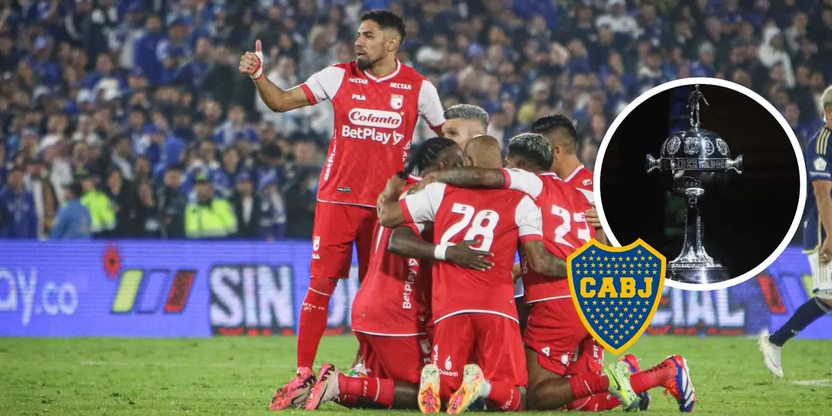 Independiente Santa Fe Foto: Santa Fe y Conmebol