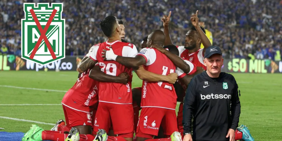 Independiente Santa Fe se afianza en liga, mientras Nacional está por fuera de los ocho (Fotos: El Colombiano, redes Santa Fe)