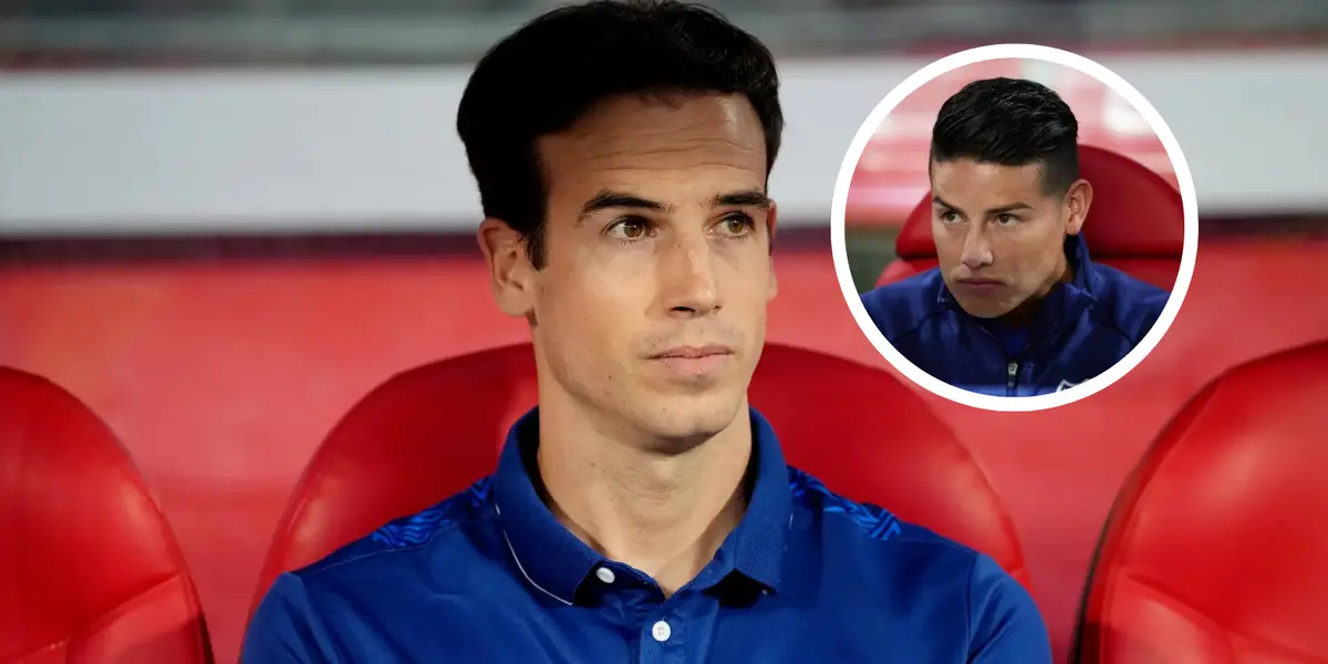 Iñigo Pérez y James Rodríguez Foto: Semana y Marca