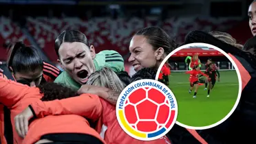 Inmensas nuestras guerreras, el otro premio que recibieron tras clasificar a la final de la Copa América Foto: CONMEBOL, FCF y Captura de Gol Caracol
