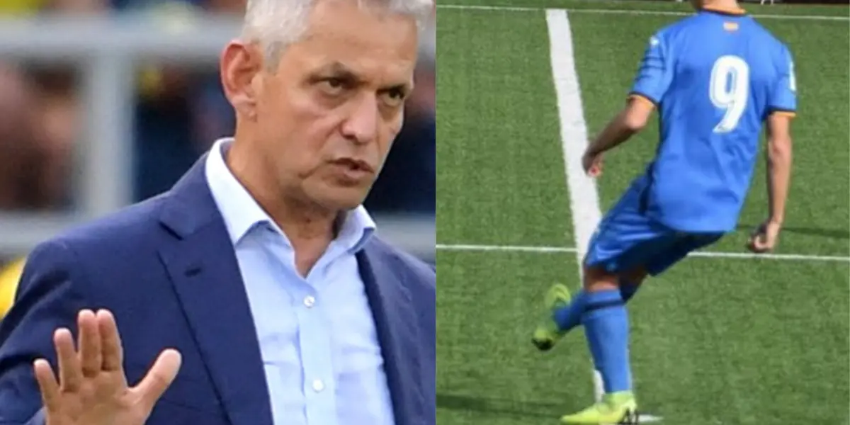 Isaac Zuleta tiene tan solo 18 años y juega en el Getafe de España