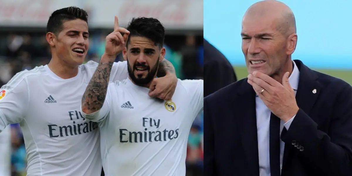 Isco le comunicó a Zinedine Zidane lo que tiene planeado respecto de su futuro en Real Madrid. ¿Se acerca una dupla con James Rodríguez en Everton?