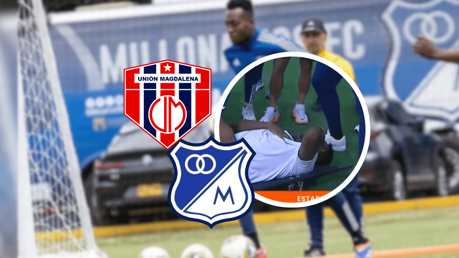 Iván Arboleda Foto: Millonarios FC, Captura de Win Sports y Escudoteca