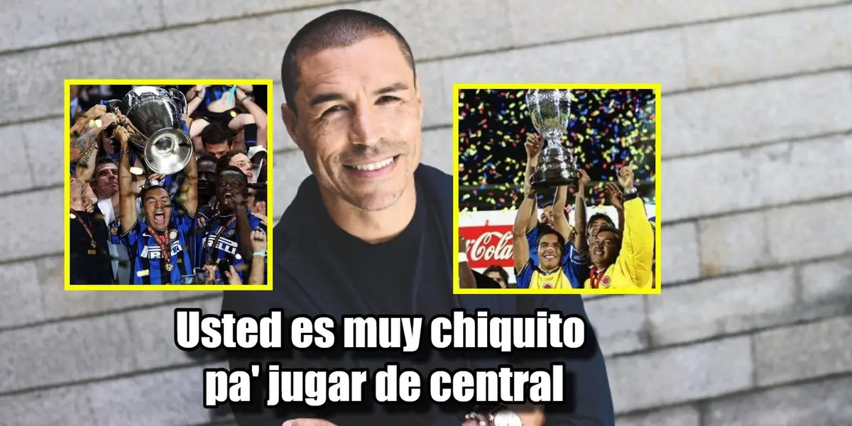 Iván Ramiro Córdoba en sus inicios había sido rechazado por chiquito y el jugador reveló que hizo para demostrar que estaban equivocados.