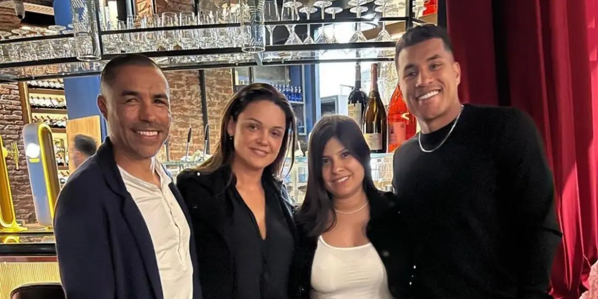 Iván Ramiro Córdoba tiene un negocio en Italia donde la bandera de Colombia brilla por todo lo alto.