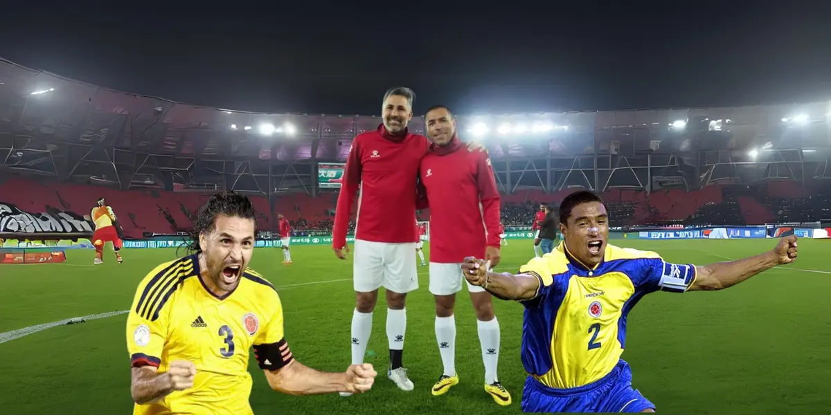 Iván Ramiro Córdoba tuvo un emotivo gesto con su amigo y colega Mario Yepes.