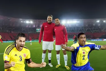 Iván Ramiro Córdoba tuvo un emotivo gesto con su amigo y colega Mario Yepes.