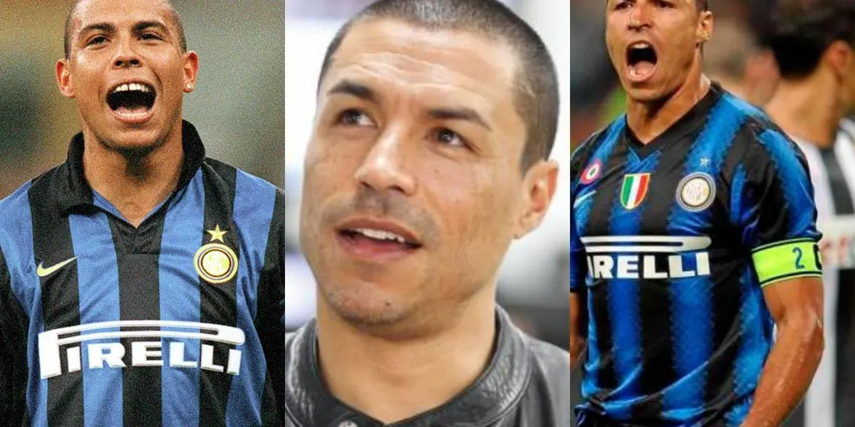 Iván Ramiro Córdoba tuvo un gesto con el crack brasileño Ronaldo Nazario.