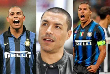 Iván Ramiro Córdoba tuvo un gesto con el crack brasileño Ronaldo Nazario.