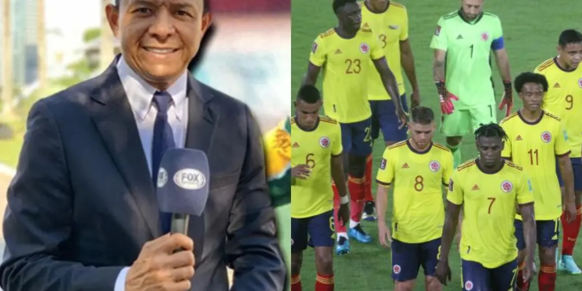 Iván René Valenciano criticó a un delantero de la Selección Colombia.