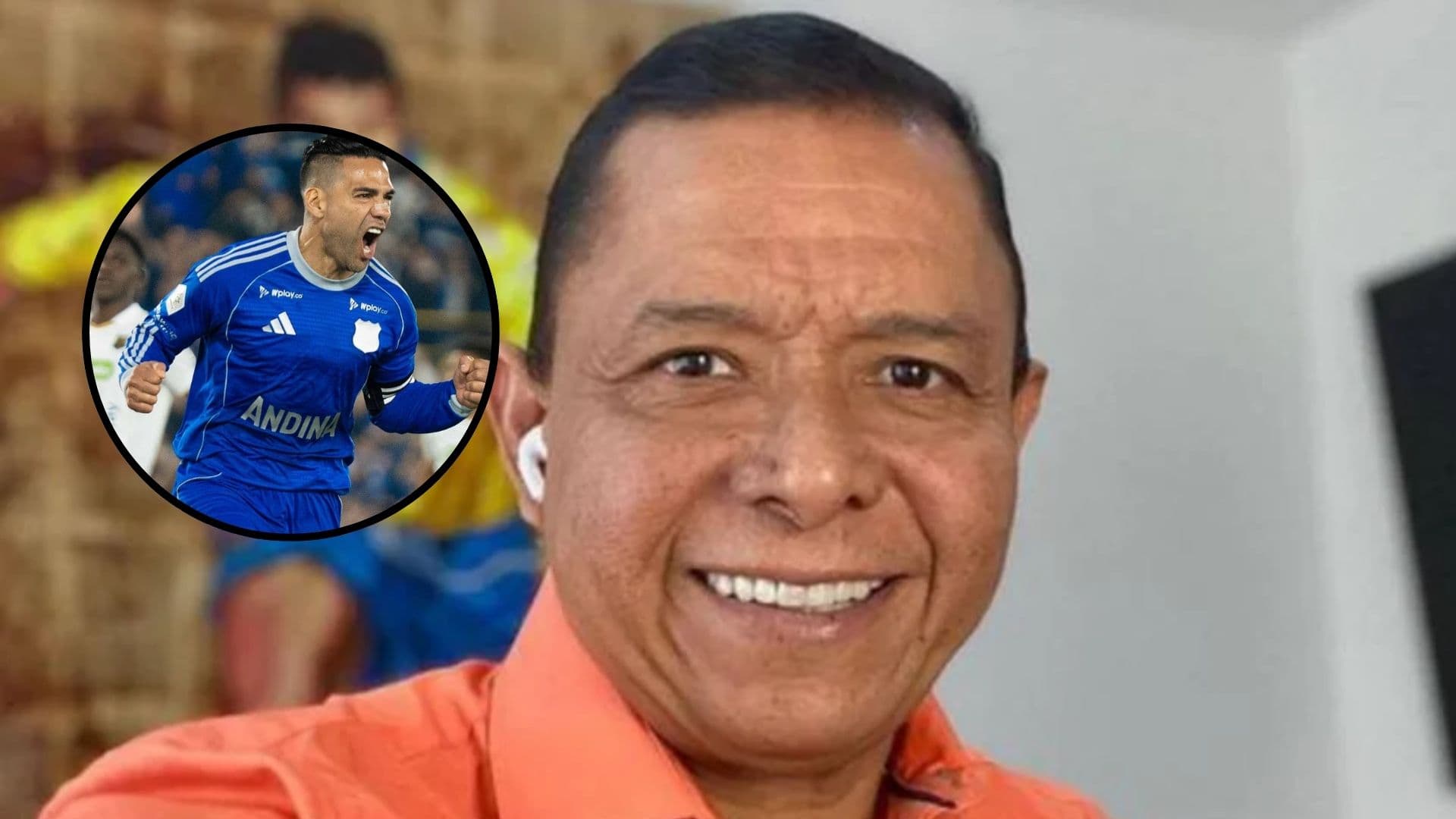 Iván René Valenciano estaría de acuerdo con que lleven a Radamel Falcao al Mundial