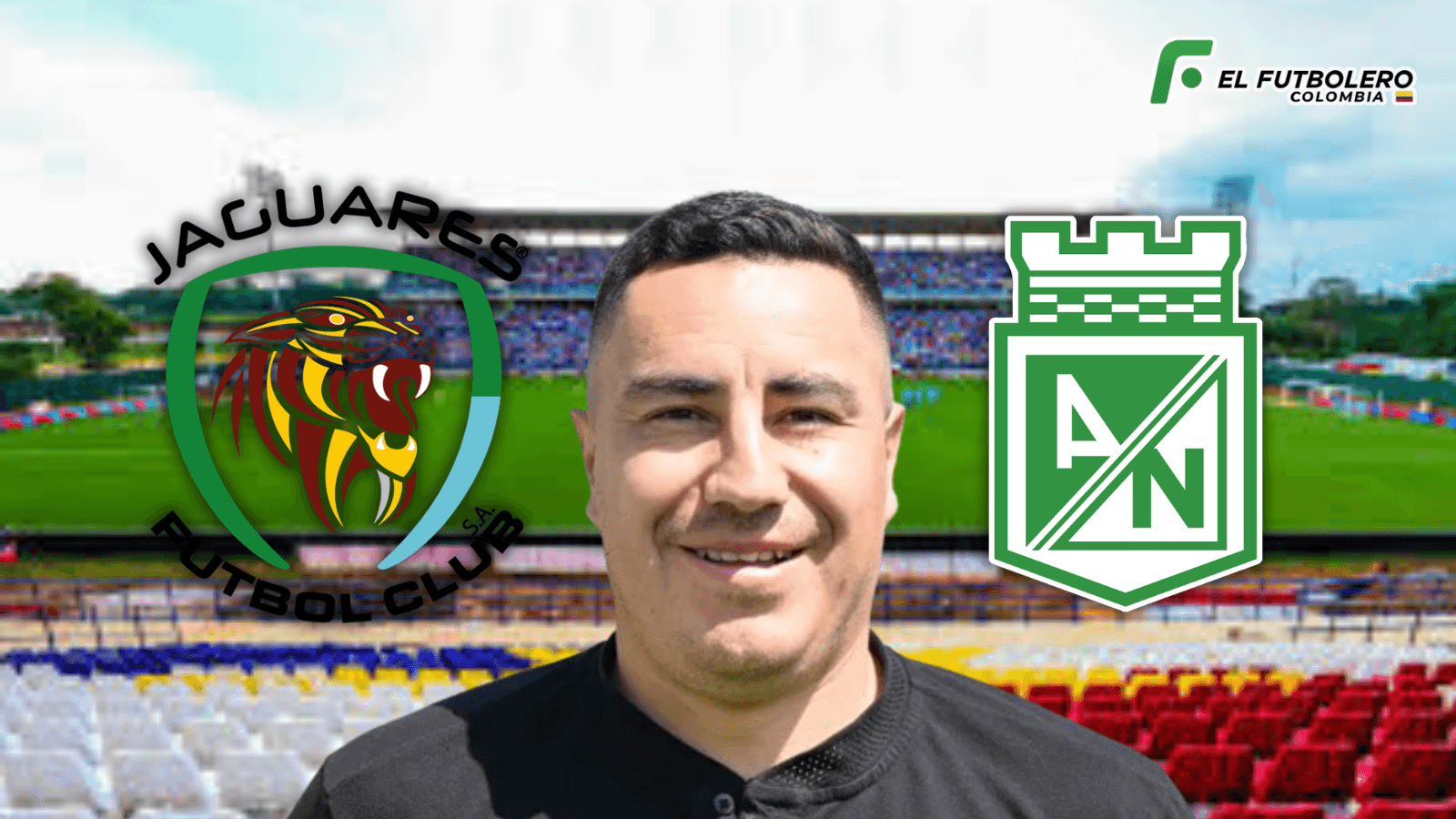 Jaguares vs Atlético Nacional Foto: IMAGO, Wikipedia y Escudoteca PN