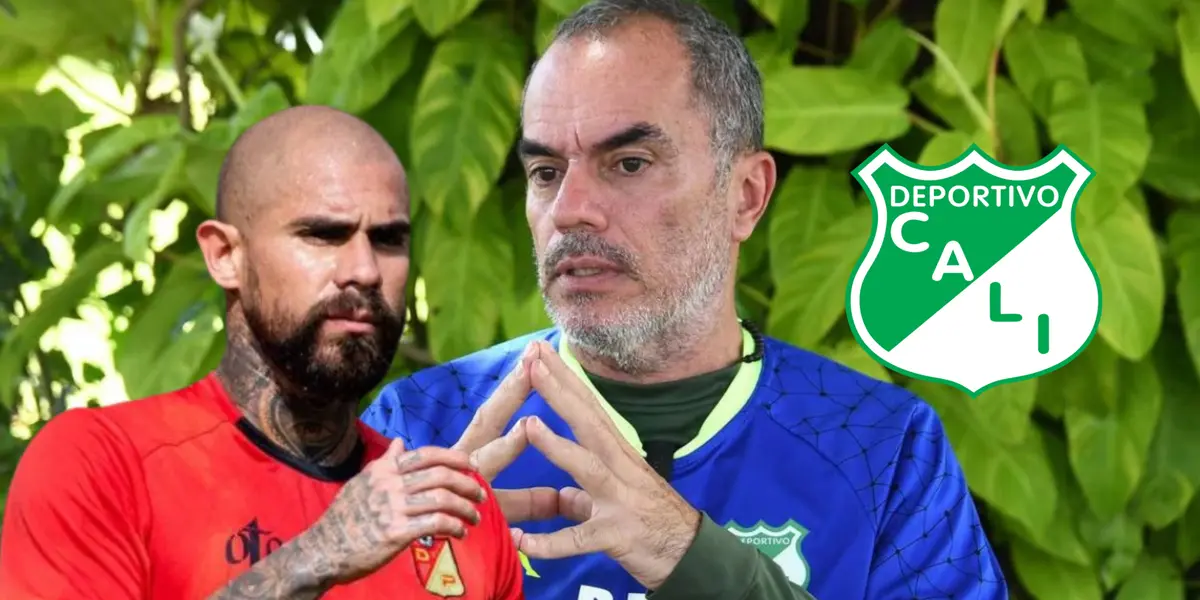 Jaime de la Pava, al lado Juan Sebastián Quintero.