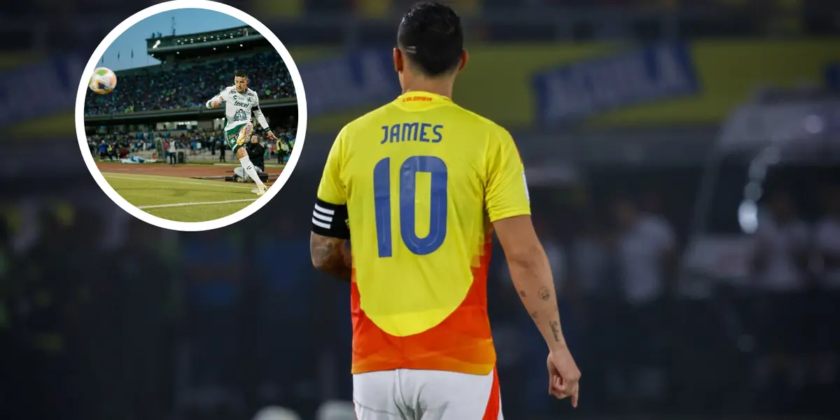 James decidiría su futuro con Colombia tras el nuevo papelón con León en México. Fotos: Club León y James Rodríguez