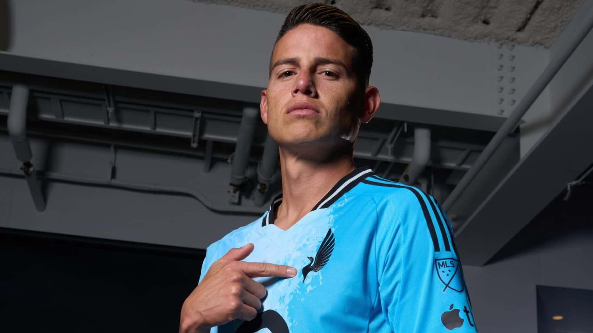 James estará acompañado de otros colombianos en Minnesota - X @JamesRodríguez