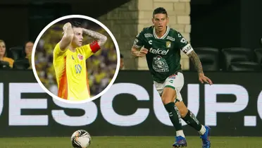 James Rodríguez a la espera de su continuidad en norteamérica con el León Foto: James Rodríguez y Club León
