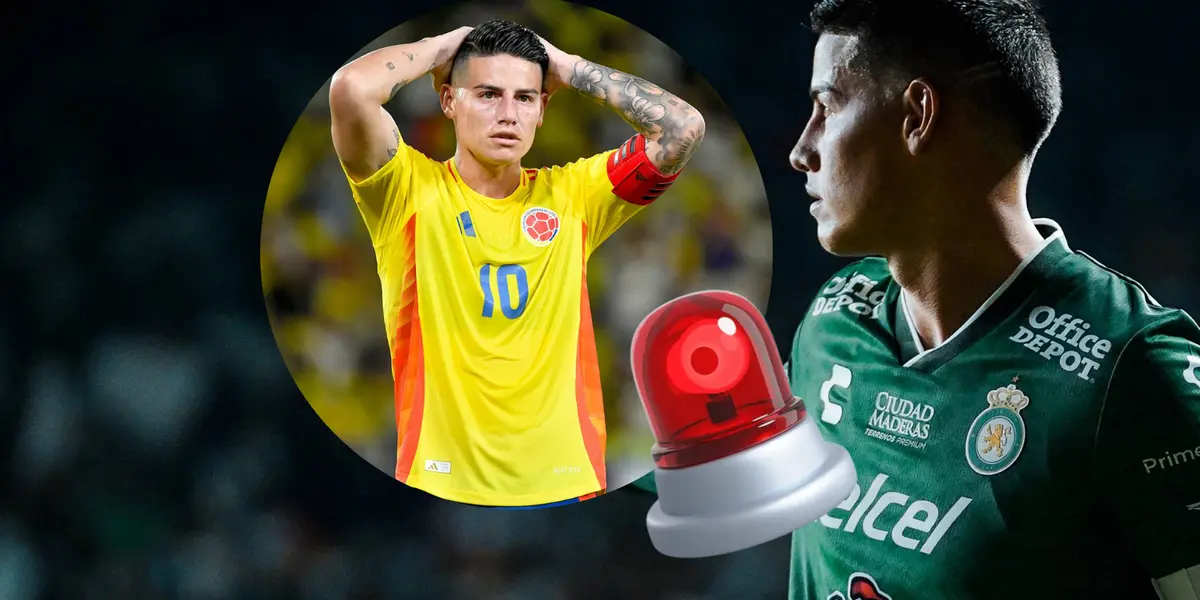 James Rodríguez acaba de recibir la peor noticia tras caer ante Brasil Fotos: James Rodríguez y Pexels