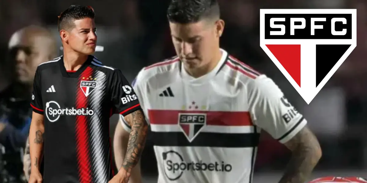 James Rodríguez agachó la cabeza, pidió perdón y lo que dicen en el Sao Paulo FC