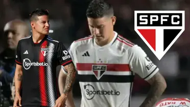 James Rodríguez agachó la cabeza, pidió perdón y lo que dicen en el Sao Paulo FC