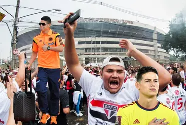 James Rodríguez avanza en su negociación para ser el nuevo jugador del São Paulo de Brasil.