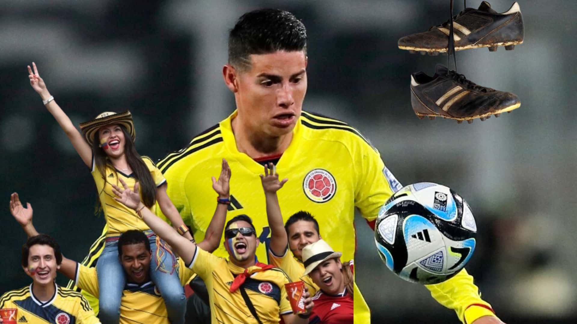 James Rodríguez con la camiseta de la Selección Colombia. FOTO: Andina