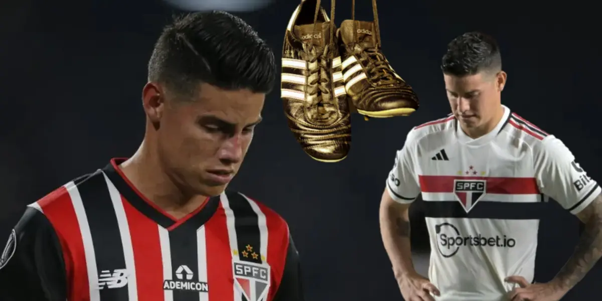 James Rodríguez con Sao Paulo- Fotos: RCN, Antena 2, ASA