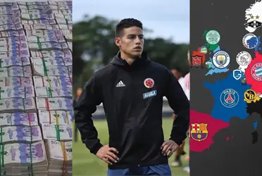 James Rodríguez no consigue equipo en Europa y un equipo en Sudamérica le abre las puertas para que juegue con ellos.