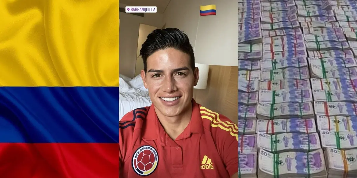 James Rodríguez contó como un apodo le sirvió de inspiración para ganar millones en un negocio que fundó en Colombia.