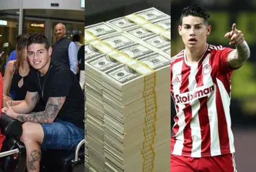 James Rodríguez no deja de ser noticia, por un lado vio mermado su sueldo en el Olympiacos y en Colombia lo vinculan con una hermosa dama del mundo del espectáculo.