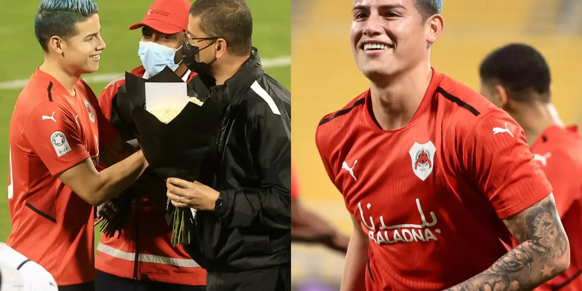 James Rodríguez dejó el ego a un lado y pese a ser la figura del partido, mostró que habían personas más importantes que él y sus goles.