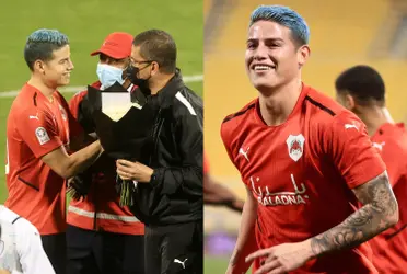 James Rodríguez dejó el ego a un lado y pese a ser la figura del partido, mostró que habían personas más importantes que él y sus goles.