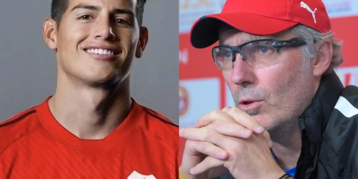 James Rodríguez dictó una cátedra en el último partido del Al.Rayyan SC y en especial silenció las críticas de su entrenador Laurent Blanc.