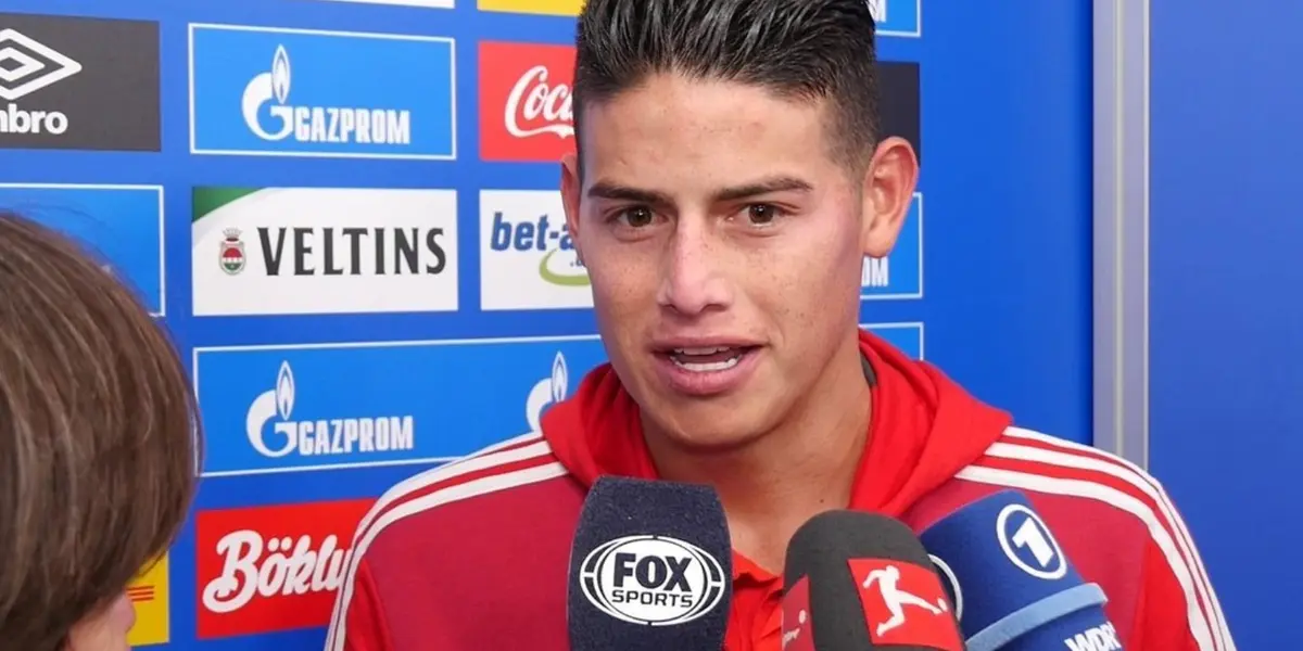 James Rodríguez dijo que la camiseta que más atesora de las que intercambió es la de Andrés Iniesta y explicó por qué.