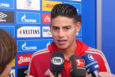 James Rodríguez dijo que la camiseta que más atesora de las que intercambió es la de Andrés Iniesta y explicó por qué.