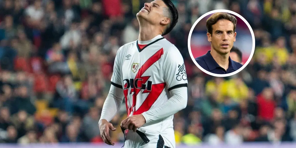 James Rodríguez e Iñigo Pérez Foto: Estadio Deportivo