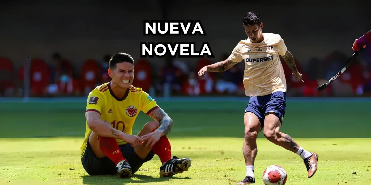 James Rodríguez es noticia en el Sao Paulo de Brasil y no es nada alentadora.