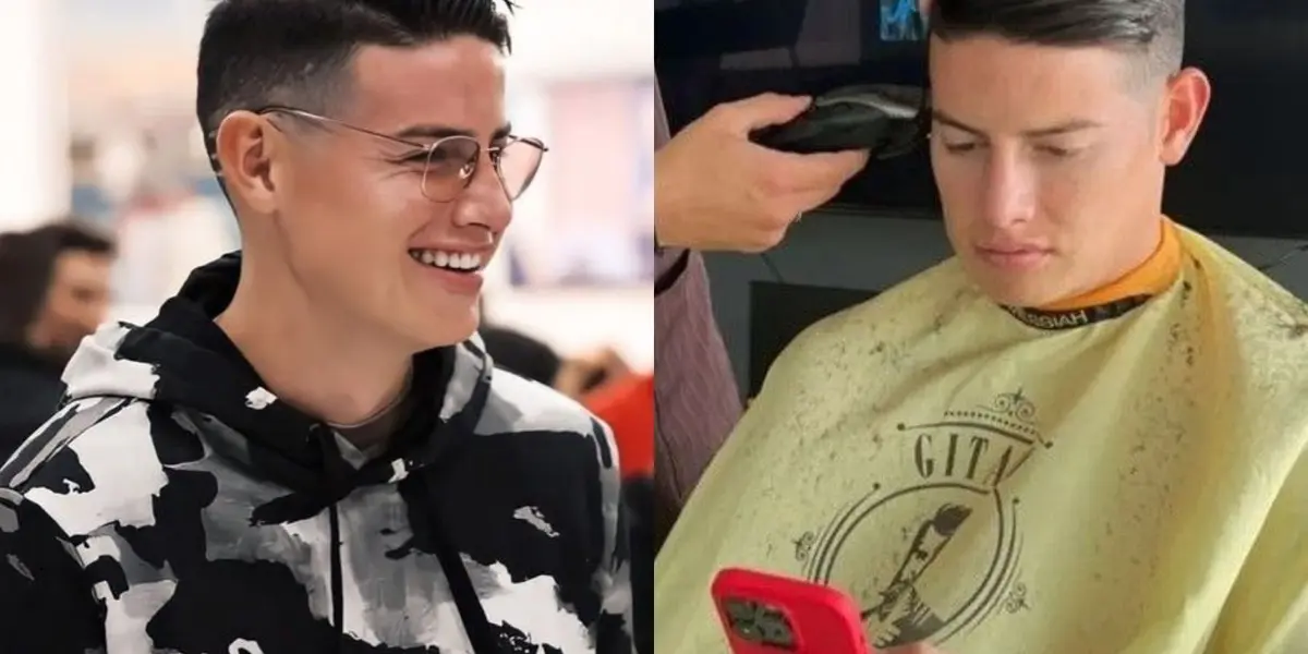 James Rodríguez es un jugador que tiene múltiples entradas económicas y una de ellas la puede administrar desde la comodidad de su celular como lo enseñó.