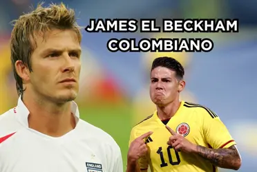 James Rodríguez es un paralelismo con David Beckham y en el video que tienes abajo te decimos por qué ⬇️⬇️⬇️