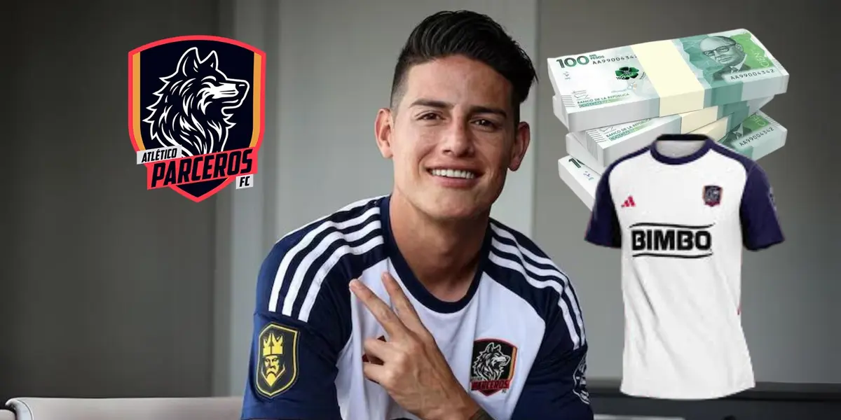 James Rodríguez es uno de los Presidentes de Atlético Parceros