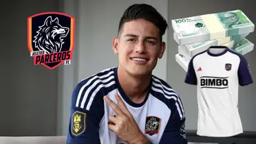 James Rodríguez es uno de los Presidentes de Atlético Parceros