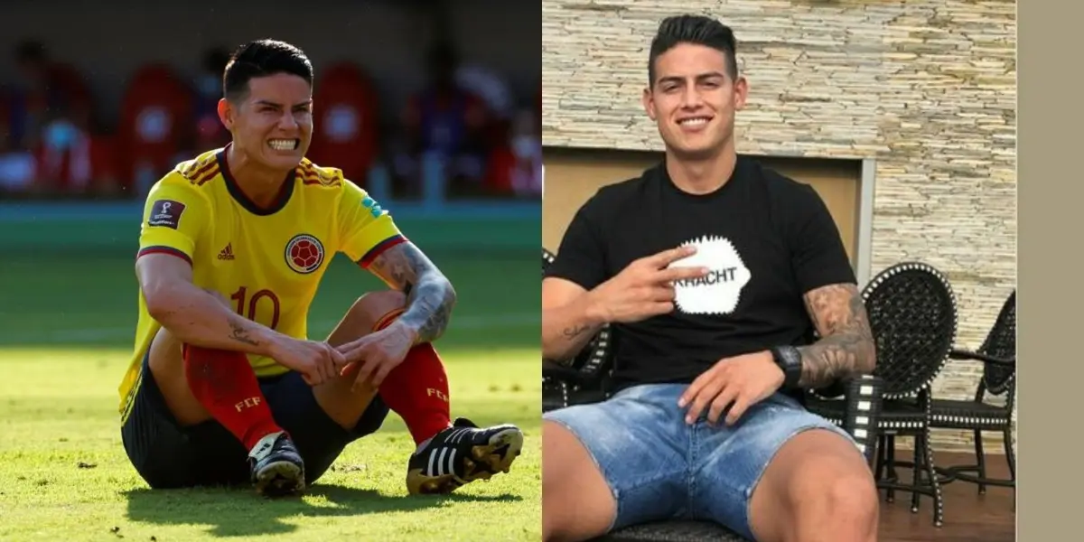 James Rodriguez está sin equipo en la actualidad.