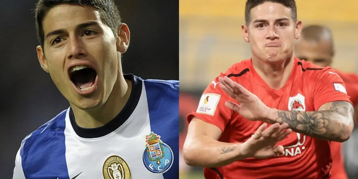 James Rodríguez está siendo vinculado al FC Porto de Portugal.