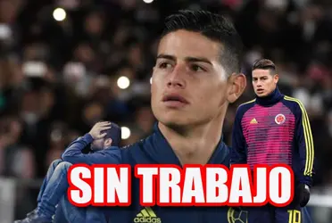 James Rodríguez está sin trabajo y el jugador en las redes sociales ha mostrado un poco de lo que hace para poder mantenerse.