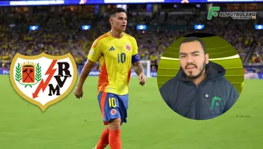 James Rodríguez Foto: AFP, El Futbolero y Escudoteca PN