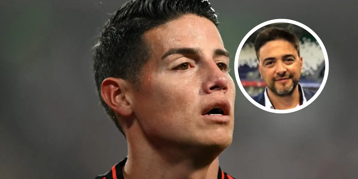 James Rodríguez Foto: AFP y Captura de Youtube