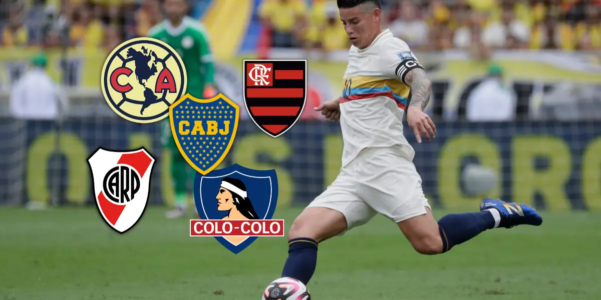 James Rodríguez Foto: Antena 2 y Escudoteca