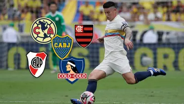 James Rodríguez Foto: Antena 2 y Escudoteca