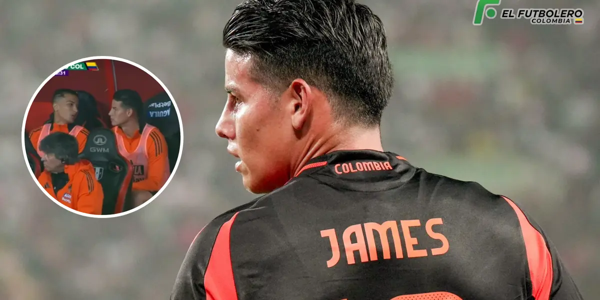 James Rodríguez Foto: Captura de RCN y James Rodríguez en X