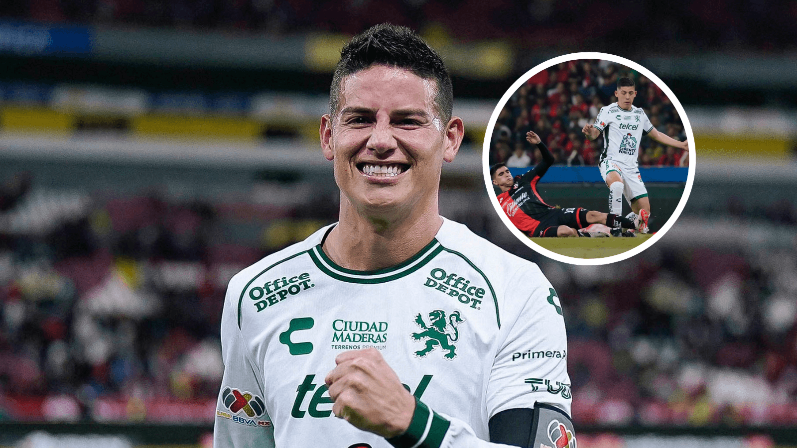 James Rodríguez Foto: Club León
